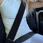 Waterproof Seat Belt Protector - Black